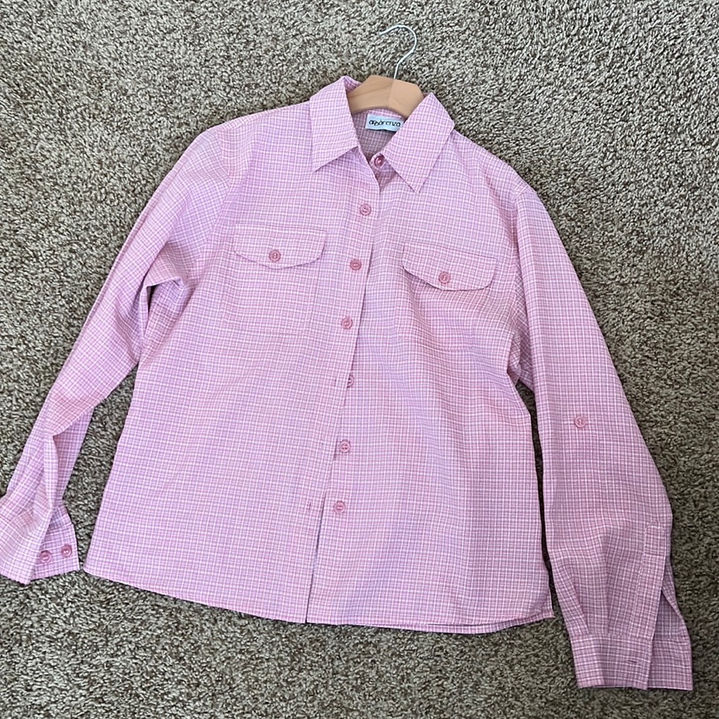 Cute Pink Button Down